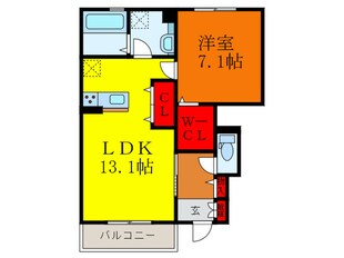 グロリアの物件間取画像